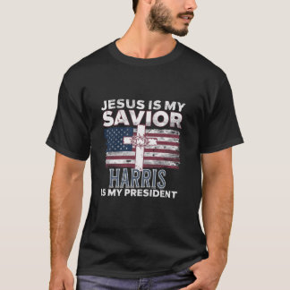 Kamala Harris 2024 Präsidentschaftswahl Historisch T-Shirt