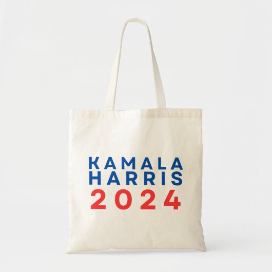 Kamala Harris 2024 Präsidentschaftswahl in Tote Ba Tragetasche (Vorne)
