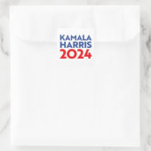 Kamala Harris 2024 Quadratischer Aufkleber (Tasche)