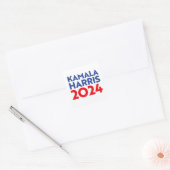 Kamala Harris 2024 Quadratischer Aufkleber (Umschlag)