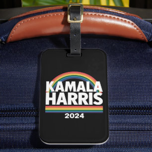 Kamala Harris 2024 Rainbow Gay Pride LGBT Election Gepäckanhänger