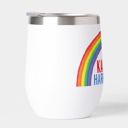 Kamala Harris 2024 Rainbow LGBTQ Rights (Rechts)