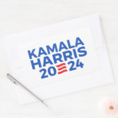 Kamala Harris 2024 Rechteckiger Aufkleber (Umschlag)