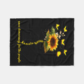 Kamala Harris 2024 Rettete Demokratie für die Mens Fleecedecke (Vorderseite (Horizontal))