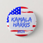 Kamala Harris 2024.Round Button, Standard, 2¼ Zoll Button (Vorderseite)