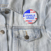 Kamala Harris 2024.Round Button, Standard, 2¼ Zoll Button (Beispiel)