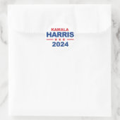 Kamala Harris 2024 Runder Aufkleber (Tasche)