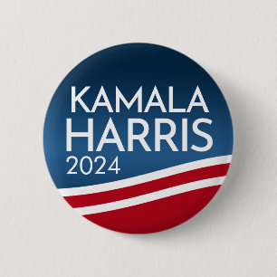 Kamala Harris 2024 - Schaltfläche für modernes Wel Button