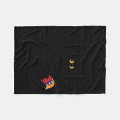 Kamala Harris 2024 Sieger Black Cat Vs Elephant T Fleecedecke (Vorderseite (Horizontal))
