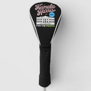 Kamala Harris 2024 Sozialdemokratenstimmen Blau  Golf Headcover