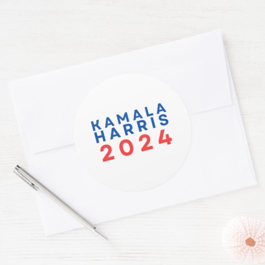 Kamala Harris 2024 Sticker (Umschlag)
