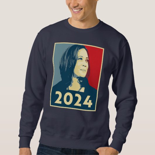 Kamala Harris 2024 Sweatshirt (Vorderseite)
