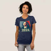 Kamala Harris 2024 T-Shirt (Vorne ganz)