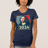 Kamala Harris 2024 T-Shirt (Vorderseite)
