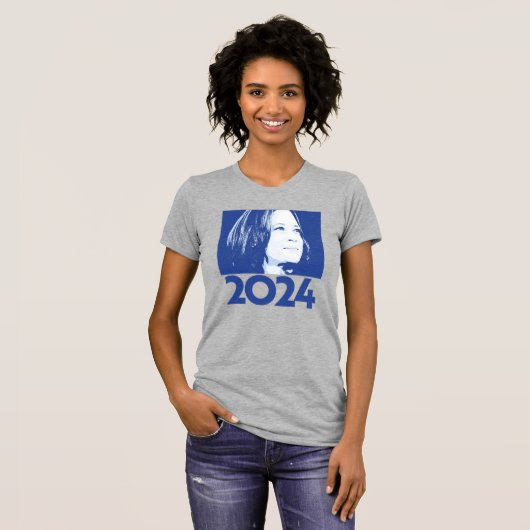 Kamala Harris 2024 T-Shirt (Vorne ganz)