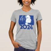 Kamala Harris 2024 T-Shirt (Vorderseite)