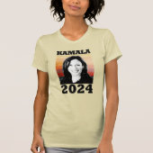 Kamala Harris 2024 T-Shirt (Vorderseite)