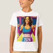 KAMALA HARRIS 2024 T-Shirt (Vorderseite)