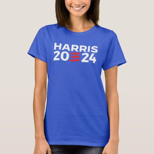 Kamala Harris 2024 T-Shirt (Vorderseite)