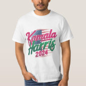 Kamala Harris 2024 T - Shirt - Bold and Vibrant (Vorderseite)