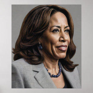 Kamala Harris 2024 VP to President Black Women Sis Poster