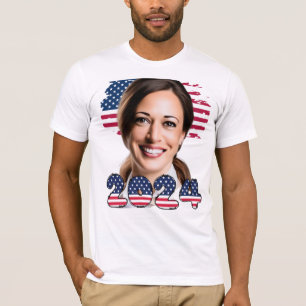 Kamala Harris 2024 VP to President Black Women Sis T-Shirt
