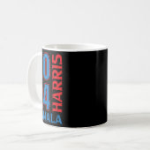 Kamala Harris 2024 Wahl 2024 Kaffeetasse (Vorderseite Links)