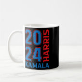 Kamala Harris 2024 Wahl 2024 Kaffeetasse (Links)