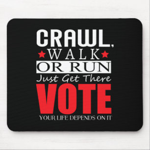 Kamala Harris 2024 Wahl Anti Trump Mousepad