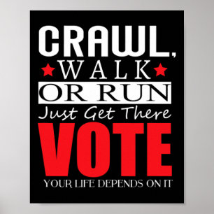 Kamala Harris 2024 Wahl Anti Trump Poster