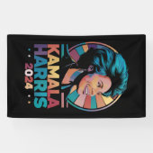 Kamala Harris 2024 Wahl des Präsidenten Kamala Banner (Horizontal)