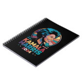 Kamala Harris 2024 Wahl des Präsidenten Kamala Notizblock (Linke Seite)