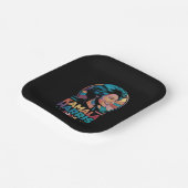 Kamala Harris 2024 Wahl des Präsidenten Kamala Pappteller (Gewinkelt)