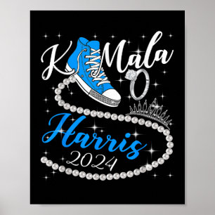 Kamala Harris 2024 Wahl des Präsidenten Kamala Poster