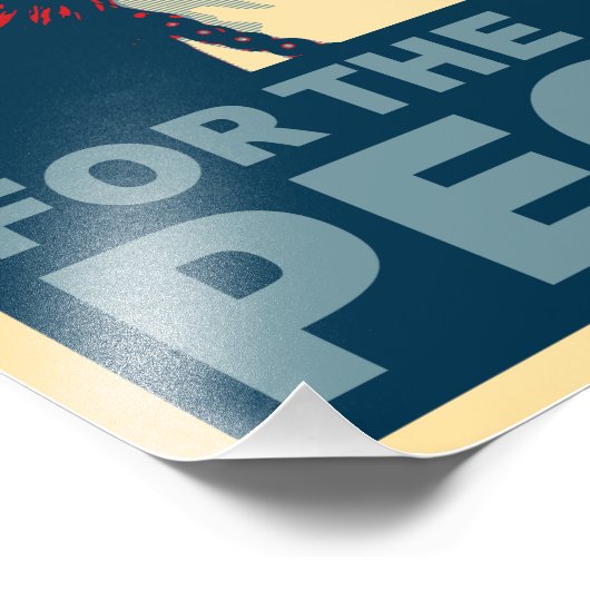 Kamala Harris 2024 Wahl Hope Poster (Ecke)