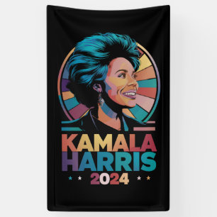Kamala Harris 2024 Wählen Sie Präsidentin Kamala W Banner