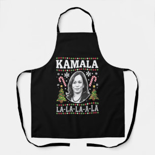 Kamala Harris 2024 Weihnachts-Comma La Xmas Schürze