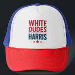 Kamala Harris 2024: Weißer Typ für Harris-Wahl Truckerkappe<br><div class="desc">Kamala Harris 2024: Weißer Typ für Harris-Wahl</div>