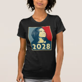 Kamala Harris 2028 Hope T-Shirt (Vorderseite)