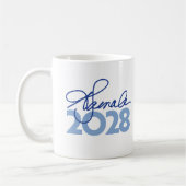 Kamala Harris 2028 Unterschrift Kaffeetasse (Links)