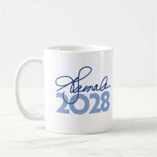 Kamala Harris 2028 Unterschrift Kaffeetasse