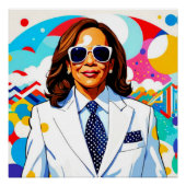 KAMALA HARRIS 2 POSTER (Vorderseite)