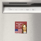 Kamala Harris 46. Vizepräsidenten Magnet (In Situ (Geschirrspüler))