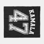 Kamala Harris 47 für den Präsidenten des Volkes Fleecedecke (Vorderseite (Horizontal))