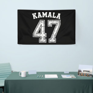 Kamala Harris 47 Für Präsident Für Das Volk  Banner
