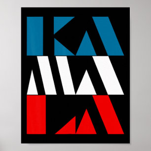 Kamala Harris 47. Harris Wheimer Presidential Ele Poster