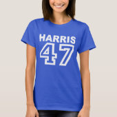 Kamala Harris 47 Präsident 2024 T - Shirt (Vorderseite)