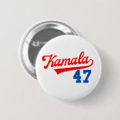 Kamala Harris 47. - Präsident 47. Button (Vorne & Hinten)