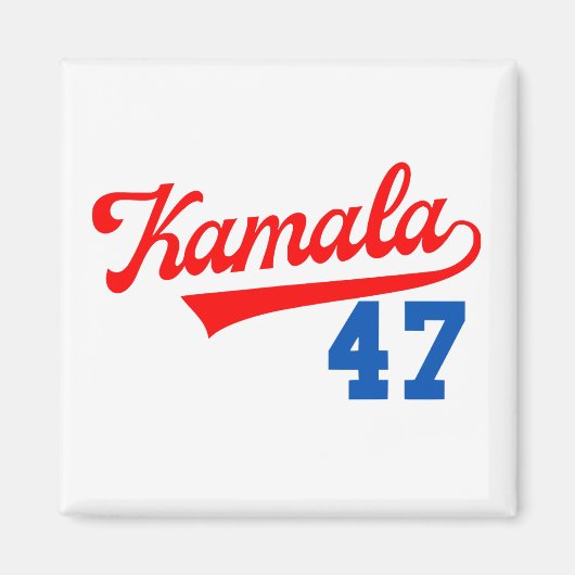 Kamala Harris 47. - Präsident 47. Magnet (Vorne)