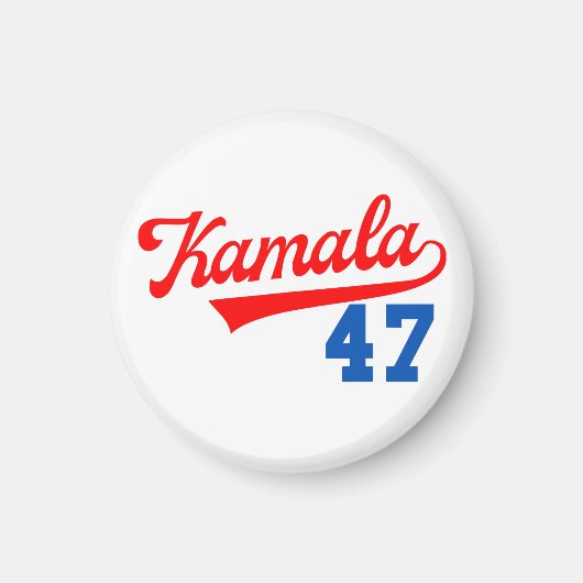 Kamala Harris 47. - Präsident 47. Magnet (Vorne)